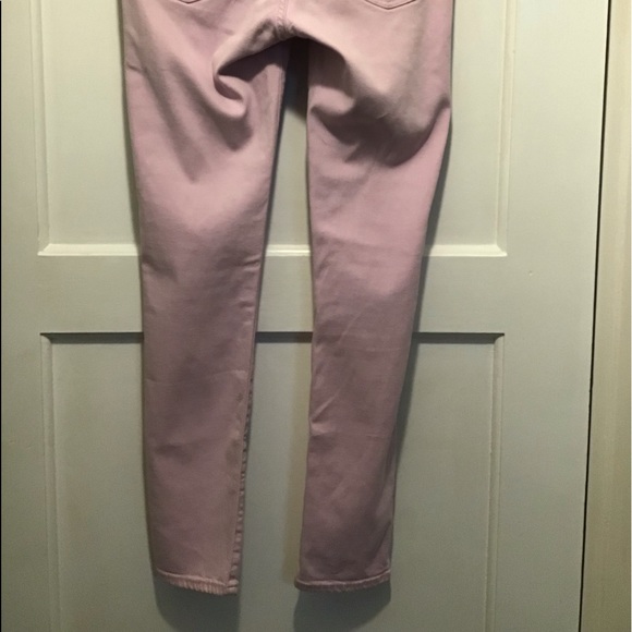 AG Adriano Goldschmied The Stevie Ankle blush pink jeans - Picture 5 of 15